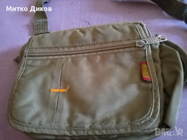 чанта маркова Спорт нова за през рамо и колан промазан плат 17х23х5 см, снимка 5 - Чанти - 53901223