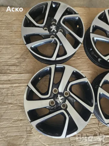 4x100..15цола 4.5j ET45 оригинални Пежо , снимка 4 - Гуми и джанти - 48389824