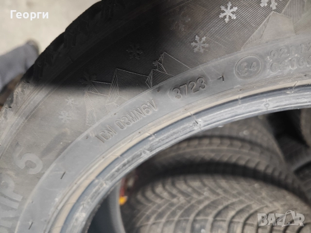 2бр.зимни гуми 215/55/17 Semperit, снимка 6 - Гуми и джанти - 52415740