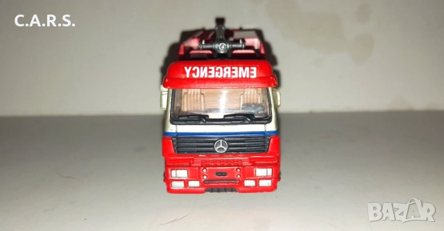 Пожарна Mercedes Benz Emergency - Kentoys, снимка 6 - Колекции - 54065751