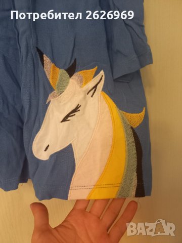 Нови детски рокли за любителките на еднорози (6г.)  , снимка 3 - Детски рокли и поли - 42023164