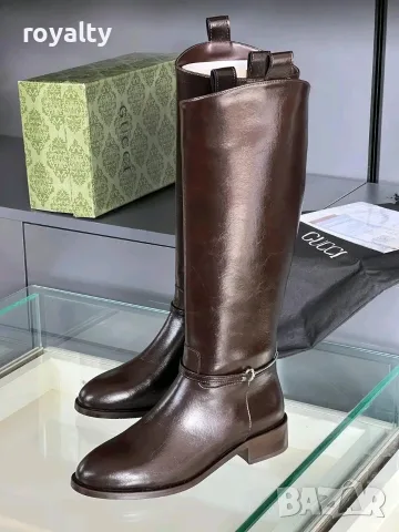 Нови Дамски Ботуши с Кутия 