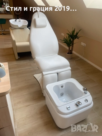 Стол за педикюр Extens (1 мотор) 190 х 56/74,5 х 60/78 см, снимка 9 - Педикюр и маникюр - 44404078