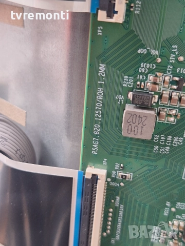 TCon BOARD,RSAG7.820.12570/ROH , за 43-инчов телевизор HISENSE Модел 43E6KT , с дисплей HD425Y1U71-T, снимка 2 - Части и Платки - 52184231
