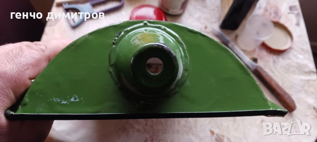 емайлирана лампа, снимка 5 - Антикварни и старинни предмети - 53368060