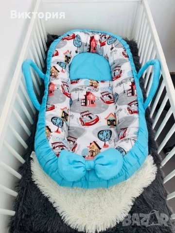 Бебешко гнездо 100% памучен ранфорс, снимка 8 - Спални чували за бебета и деца - 53107857