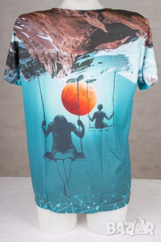 Дамска тениска с принт марка Mr. Gugu & Miss Go - L, снимка 3 - Тениски - 37516159