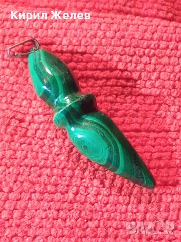 СКЪПОЦЕННА МАЛАХИТЕНА АРТ ВИСУЛКА КОЛИЕ МАЛАХИТ 21668