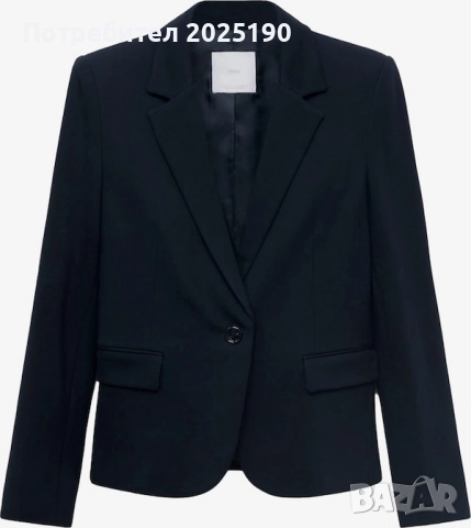 Дамско черно сако Н&М 
