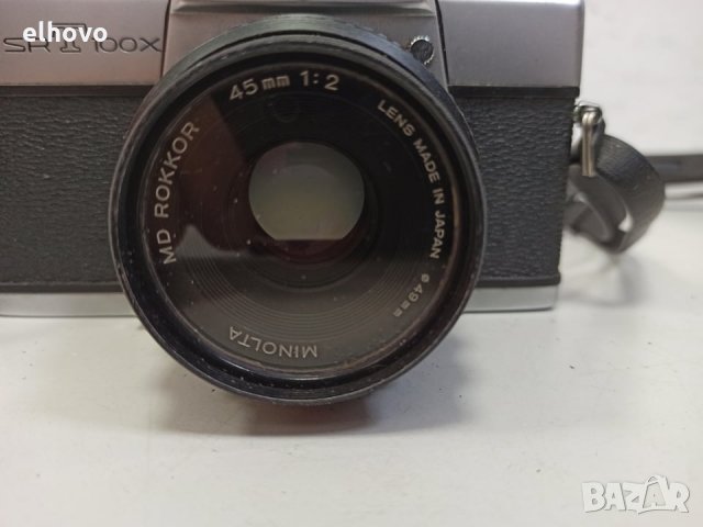 Фотоапарат Minolta SRT100X, снимка 2 - Фотоапарати - 30999650