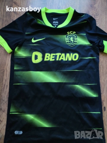 NIKE Sporting Lisbon 22-23 Away Kit Released - мъжка футболна тениска С, снимка 5 - Тениски - 53167345