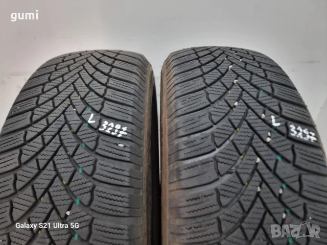 2бр зимни гуми 195/65/15 BRIDGESTONE L03297, снимка 3 - Гуми и джанти - 50711896