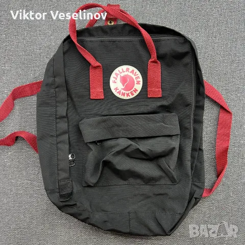 Оригинална Раница Fjallraven Kanken Черна