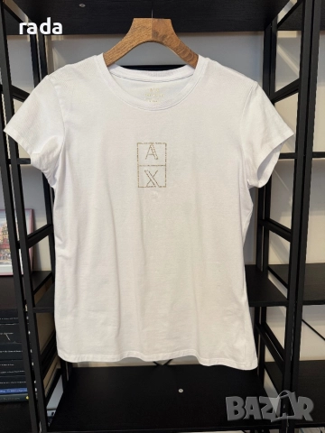 Тениска Armani Exchange, размер Л, снимка 2 - Тениски - 51633297