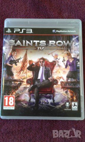 PS3 Игра Saints Row 4, снимка 1 - Игри за PlayStation - 27474927