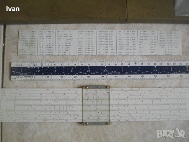 ARISTO STUDIO 968-Made in GERMANY-Винтидж Мерителна Линия 1958 г-Комплект-Техническа/Математическа, снимка 3 - Ученически пособия, канцеларски материали - 40177188