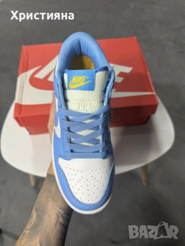 Nike Dunk Low University Blue, снимка 2 - Детски маратонки - 56435359