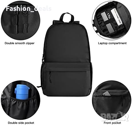 Нова Лека Училищна раница чанта Пътуване Работа Ежедневие Деца Възрастни, снимка 2 - Раници - 42242623