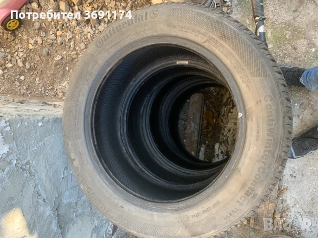 Зимни гуми Continental 205/55/16, снимка 3 - Гуми и джанти - 53289091