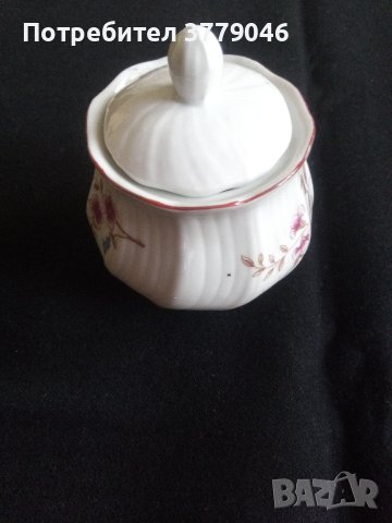Порцеланова захарница , снимка 9 - Аксесоари за кухня - 44458716
