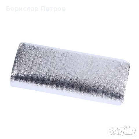 Постелка за къмпинг с двойно алуминиево покритие 150 см x 200 см, снимка 5 - Палатки - 55756203