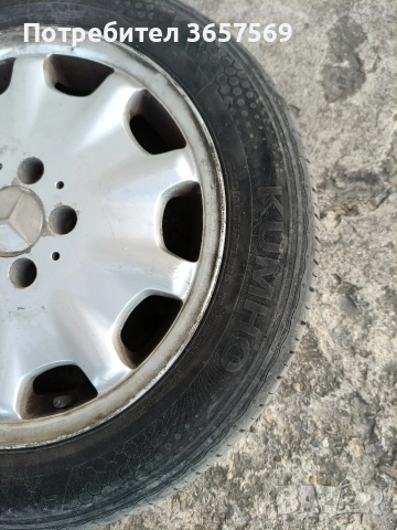 Джанти 16 за Мерцедес с добри гуми, снимка 4 - Гуми и джанти - 54347490