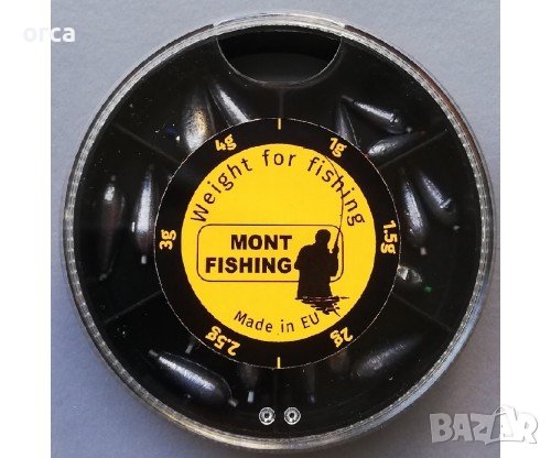 Оливетки за риболов - кутия LEAD SET