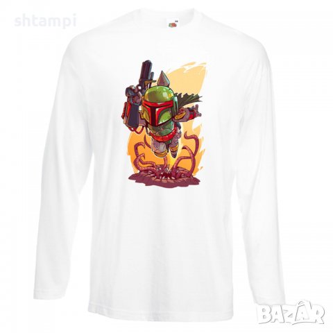 Мъжка тениска Star Wars Boba Fett Star Wars Игра,Изненада,Подарък,Геймър, , снимка 4 - Тениски - 36808597