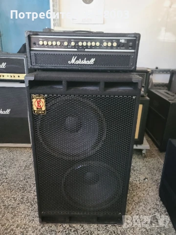 Marshall MB450H 450w хибриден усилвател за бас китара, снимка 2 - Китари - 49418686