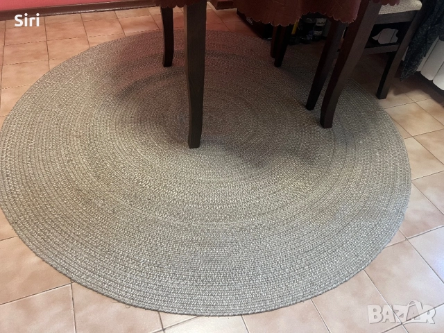 Кръгъл килим 160 см., снимка 2 - Килими - 52775495