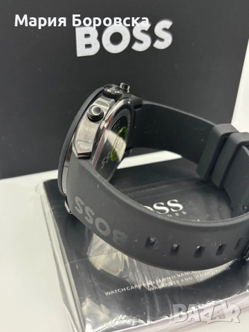Нов Мъжки часовник Hugo Boss Velocity Men’s Black, снимка 6 - Мъжки - 52304758