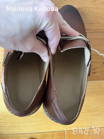Нови мъжки кожени обувки 42, снимка 5 - Ежедневни обувки - 52908403
