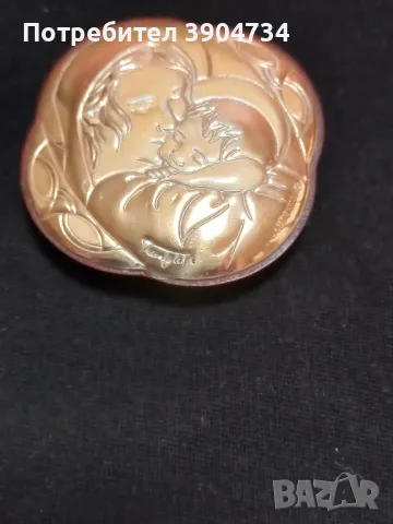 Дева Мария с Младенеца , снимка 3 - Икони - 49986522