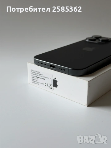 iPhone 15 Pro Max 256 Gb Black Titanium 100% Батерия, снимка 8 - Apple iPhone - 53064186