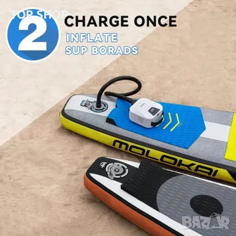 CYCPLUS 20 PSI SUP интелигентна въздушна помпа с високо налягане, снимка 7 - Гедорета - 48777082