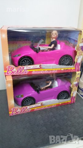Кола на мечтите с кукла, Кукла с чупещи стави и кабриолет в два цвята - 6128, снимка 7 - Кукли - 38543399