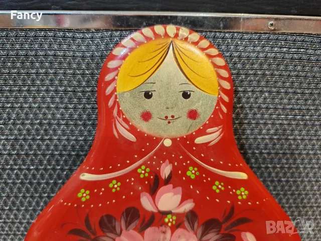 Ламаринена детска закачалка Матрьошка , снимка 3 - Антикварни и старинни предмети - 48146180