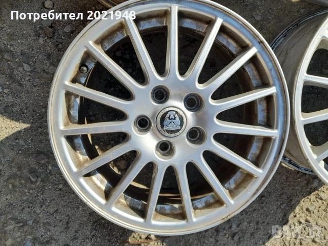 Продава оригинални алуминиеви джанти Ягуар,16 цола, снимка 3 - Гуми и джанти - 53161678
