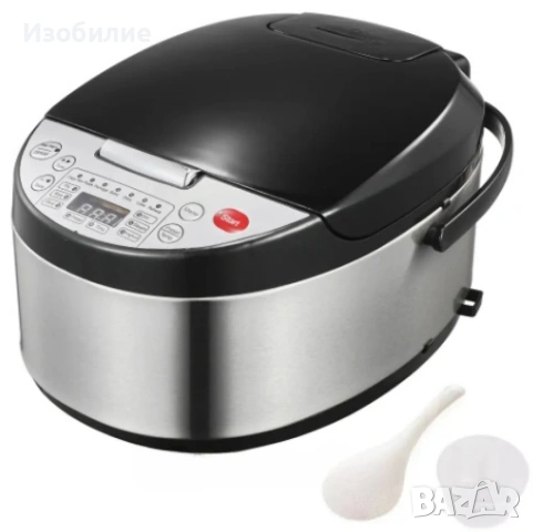 Елекрически уред за готвене на ориз, снимка 5 - Уреди за готвене на пара - 53040844