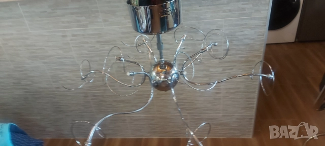 Екстенричен - екстревагантен метален иноксов полилей , снимка 3 - Полилеи - 51501964