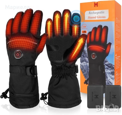 Отопляеми Ръкавици 2х6000mAh / Електрически ръкавици, снимка 9 - Други - 50535691