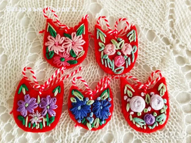 Бродирани мартеници 2025, снимка 3 - Други - 48914118