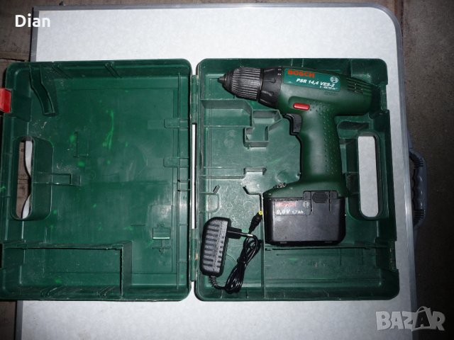 Винтоверт Bosch 14,4 VES-2 Li-Ion батерия, снимка 5 - Винтоверти - 25661977