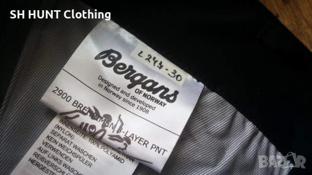Bergans of NORWAY BREHEIMEN Dermizax Waterproof Trouser размер XL панталон водонепромокаем - 1684, снимка 16 - Екипировка - 52829871
