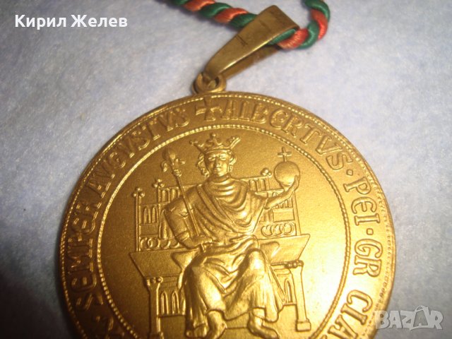 1978г. ПОЗЛАТЕН ИМПЕРАТОСКИ БРОНЗОВ КОЛЕКЦИОНЕРСКИ РЕТРО МЕДАЛ ГЕРМАНИЯ РЯДЪК 30601, снимка 5 - Антикварни и старинни предмети - 37971044