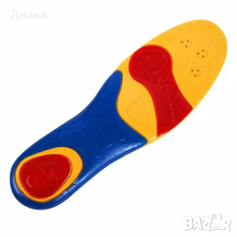 Спортни гел стелки подходящи за обувки с номер 36-46 от два слоя, снимка 1