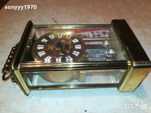 GOLD CLOCK-GERMANY 1209211244, снимка 8 - Антикварни и старинни предмети - 34106950