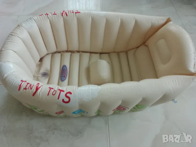 Надуваемо бебешко корито Tiny Tots Bebe, С индикатор, снимка 2 - За банята - 49069971