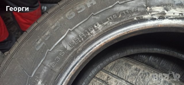 1бр.лятнa гума 235/65/16C Goodyear , снимка 5 - Гуми и джанти - 37868394