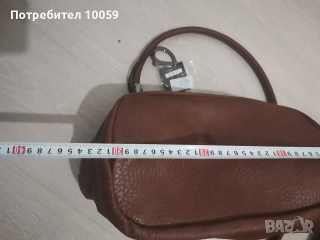 Нова дамска чанта Daniele Donati, кафява, снимка 6 - Чанти - 39313314